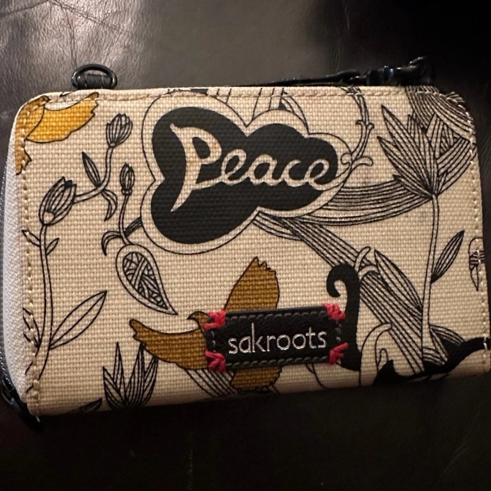 Sakroots Peace wallet